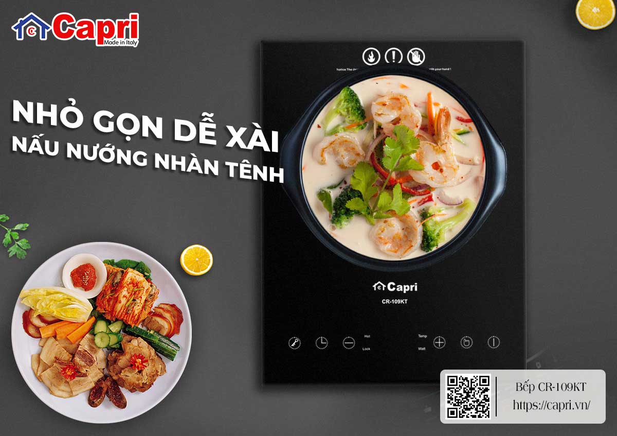 Bếp điện từ đơn Capri